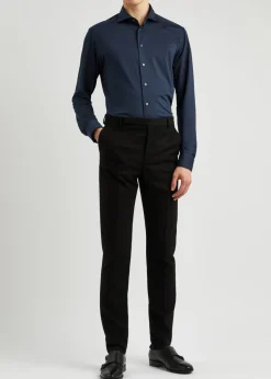 Stretch-jersey shirt