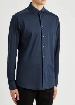 Stretch-jersey shirt