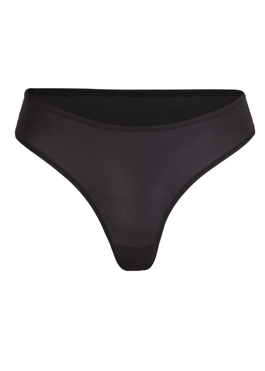 Stretch-jersey thong