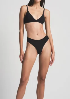 Stretch-jersey thongs - set of five