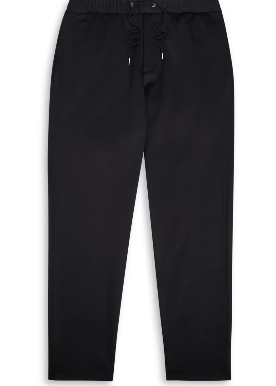Stretch-jersey track trousers