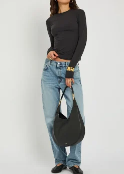Stretch-jersey T-shirt