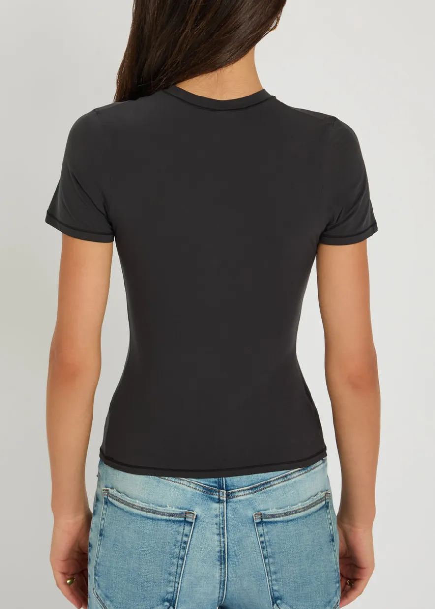 Stretch-jersey T-shirt