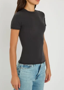 Stretch-jersey T-shirt
