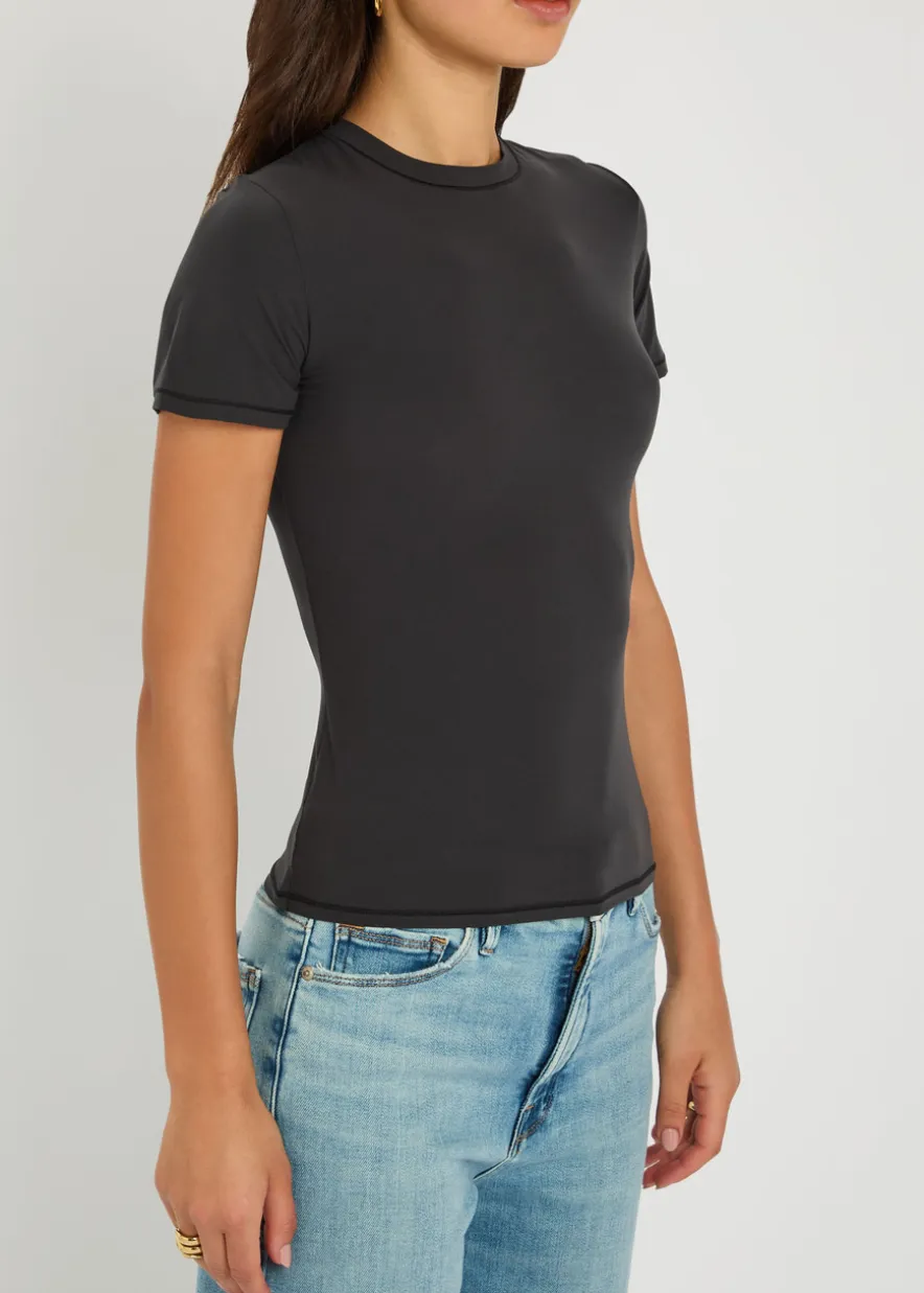 Stretch-jersey T-shirt