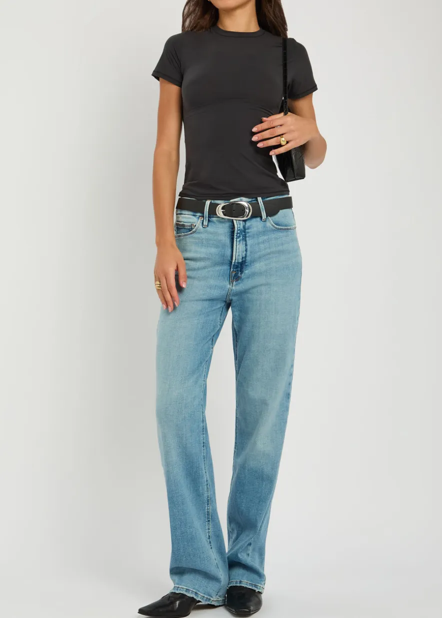 Stretch-jersey T-shirt
