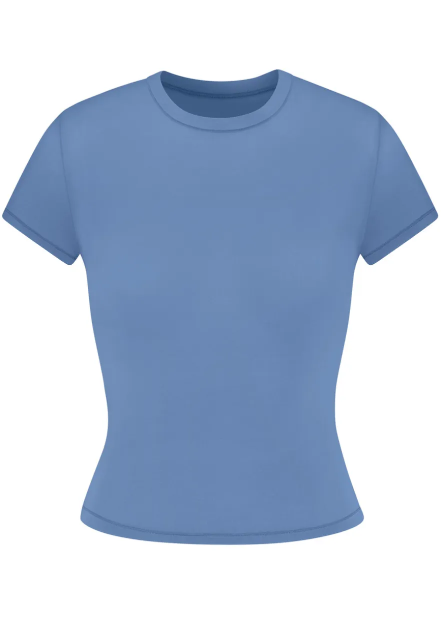 Stretch-jersey T-shirt