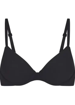 Stretch-jersey T-shirt bra