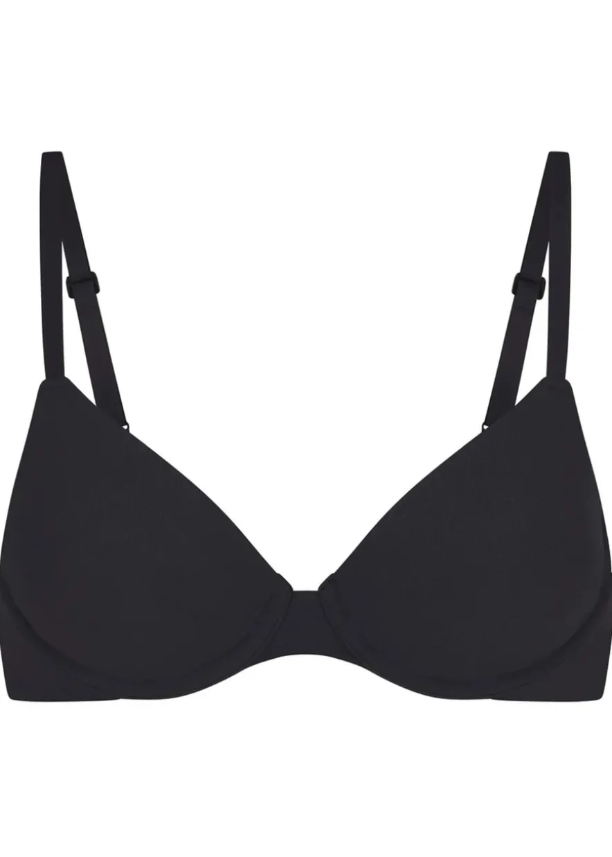 Stretch-jersey T-shirt bra