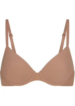 Stretch-jersey T-shirt bra