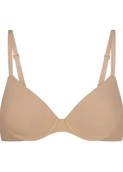 Stretch-jersey T-shirt bra