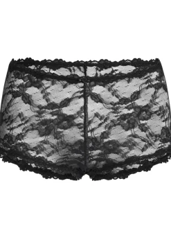 Stretch-lace boy short