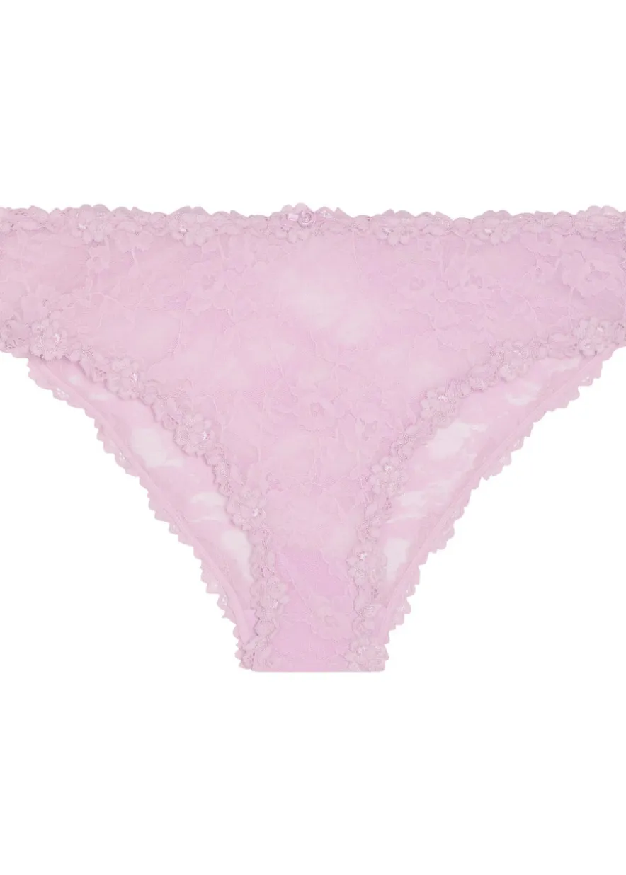Stretch-lace briefs