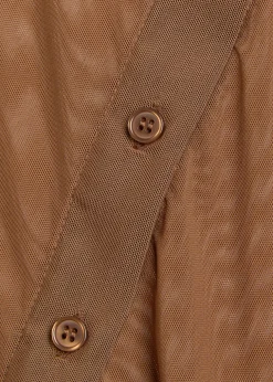 Stretch-mesh shirt