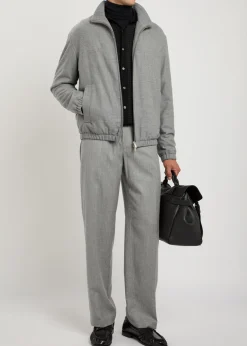 Stretch-wool jacket