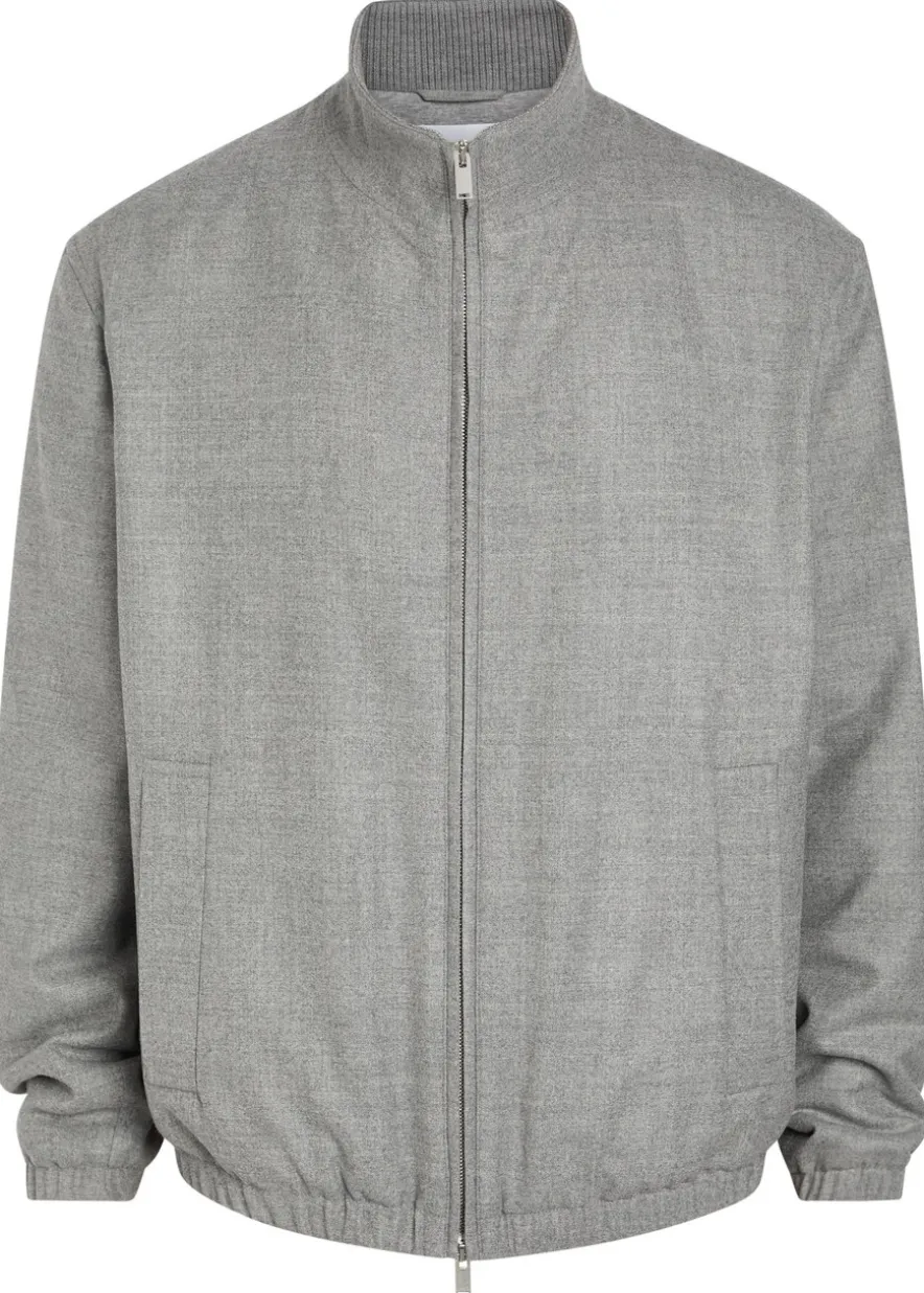 Stretch-wool jacket