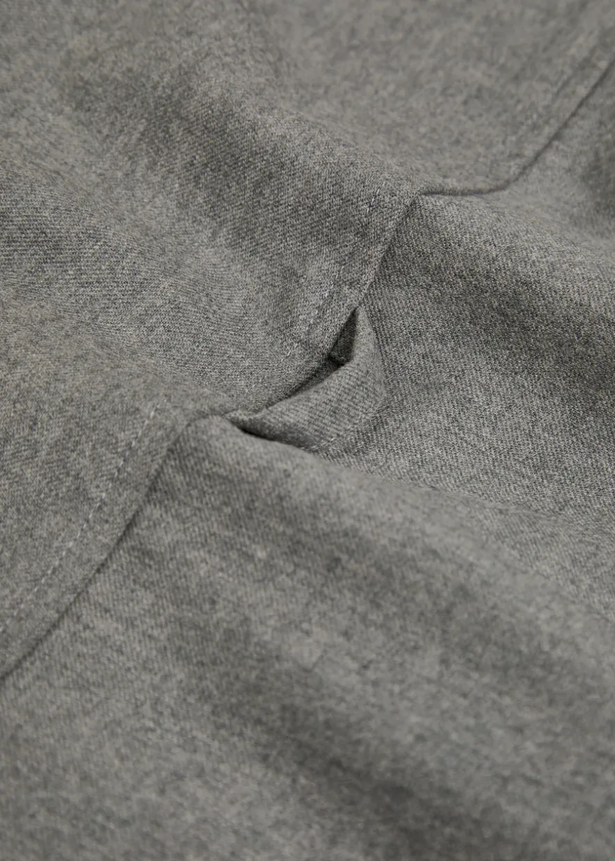 Stretch-wool shirt