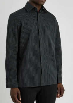 Stripe cotton shirt