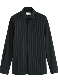 Stripe cotton shirt