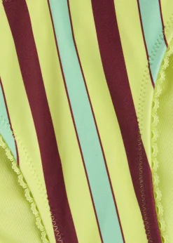 Striped bikini briefs