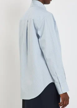 Striped cotton Oxford shirt