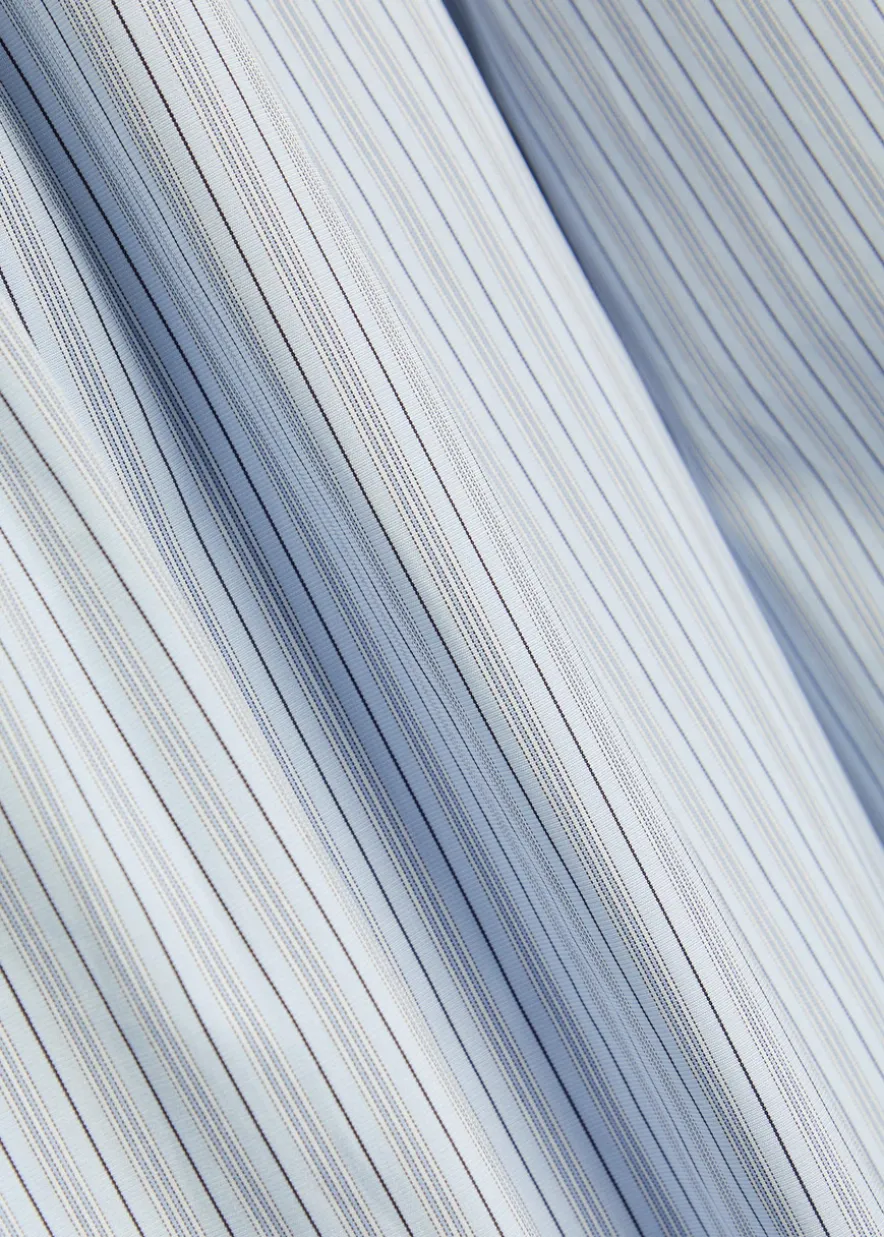 Striped cotton Oxford shirt