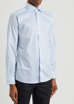 Striped cotton shirt