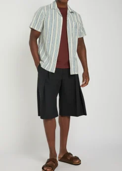 Striped cotton shirt