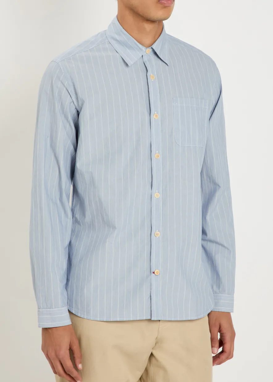 Striped cotton shirt