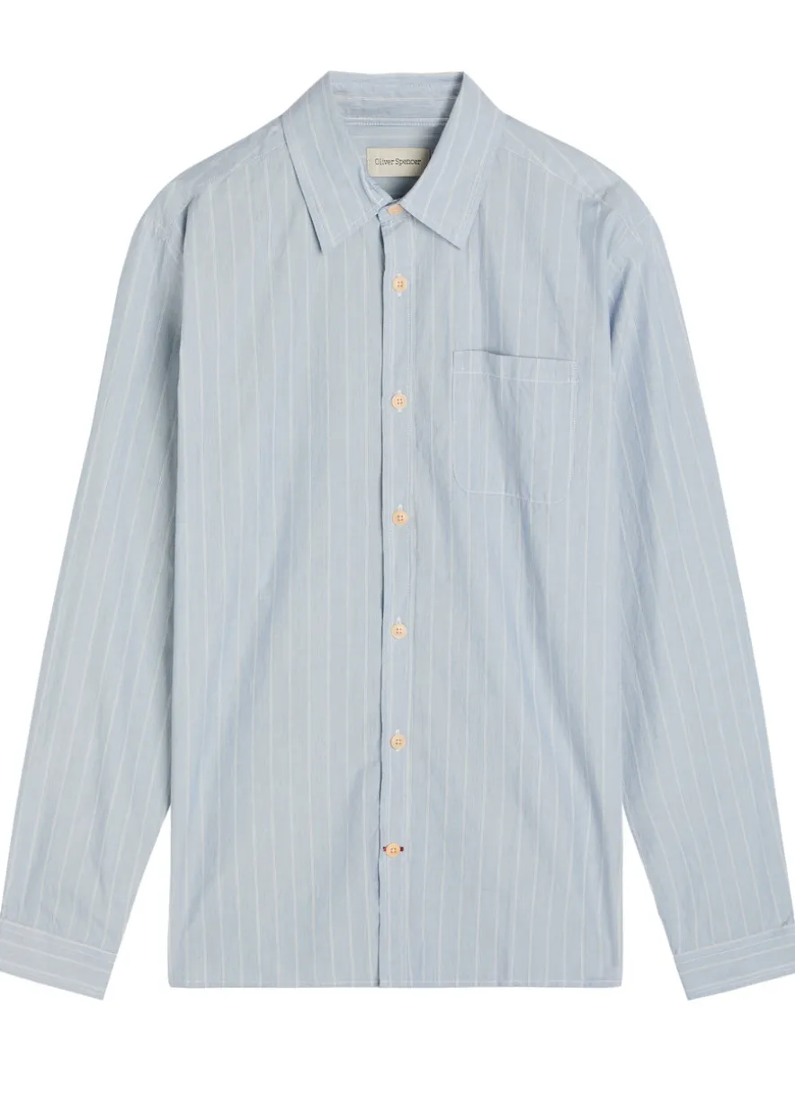 Striped cotton shirt