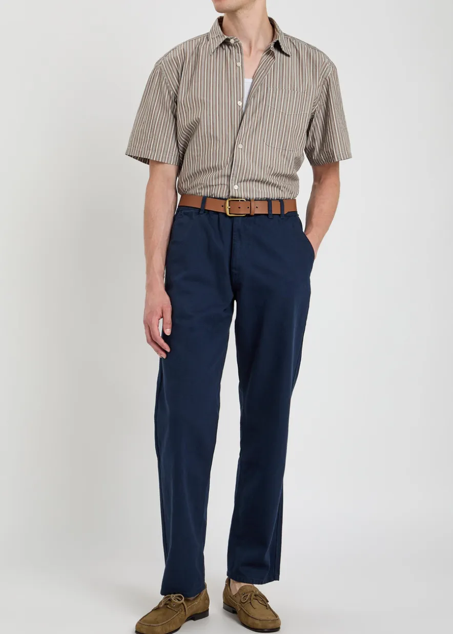 Striped cotton shirt