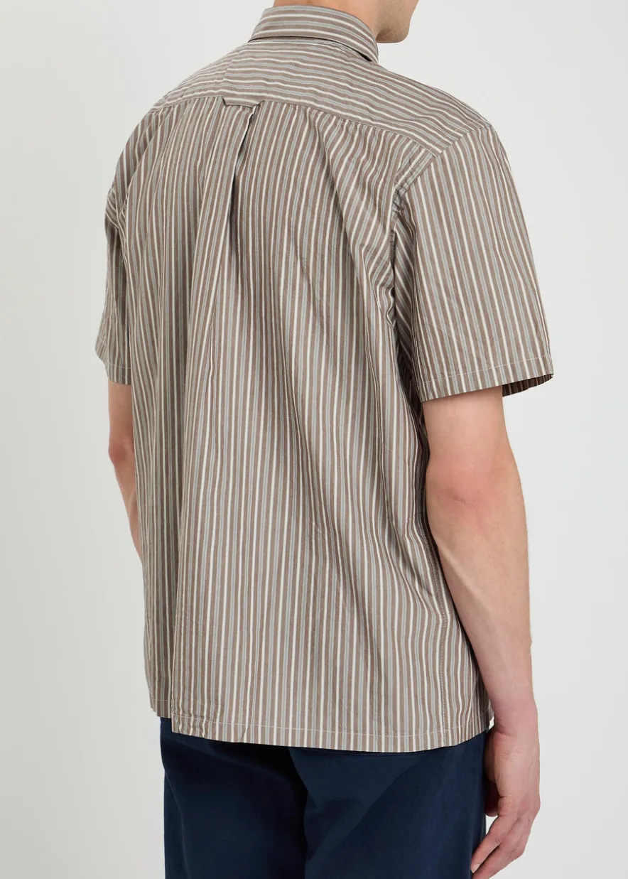 Striped cotton shirt