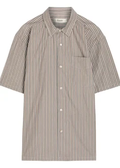Striped cotton shirt