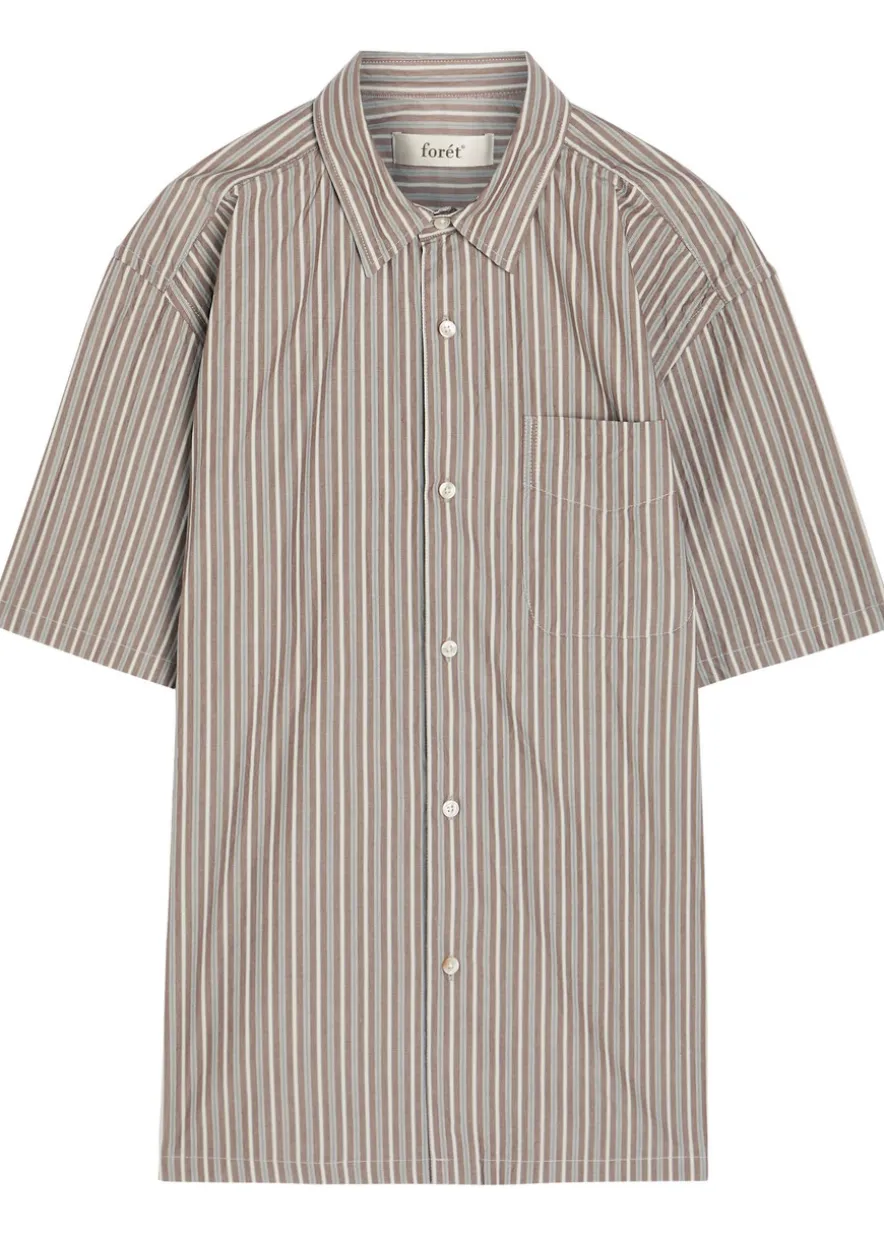 Striped cotton shirt