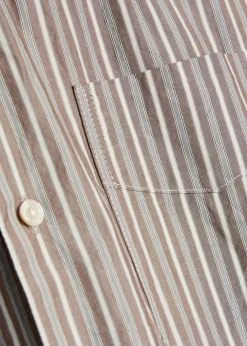 Striped cotton shirt