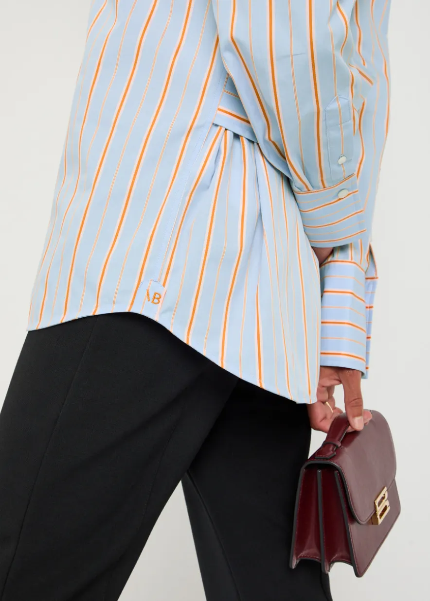 Striped cotton shirt