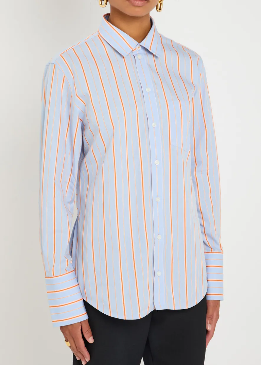 Striped cotton shirt