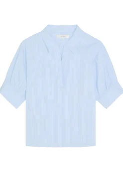 Striped cotton shirt