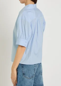 Striped cotton shirt
