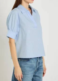Striped cotton shirt