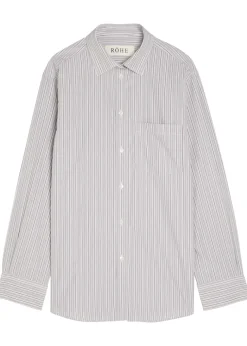 Striped cotton shirt