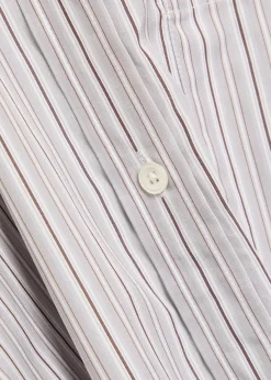 Striped cotton shirt