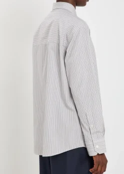Striped cotton shirt