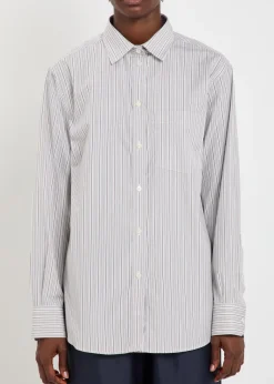Striped cotton shirt
