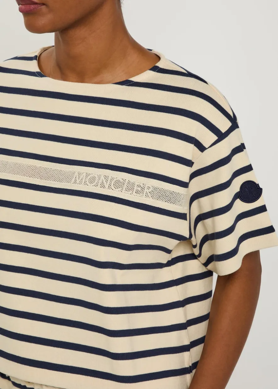 Striped cotton T-shirt