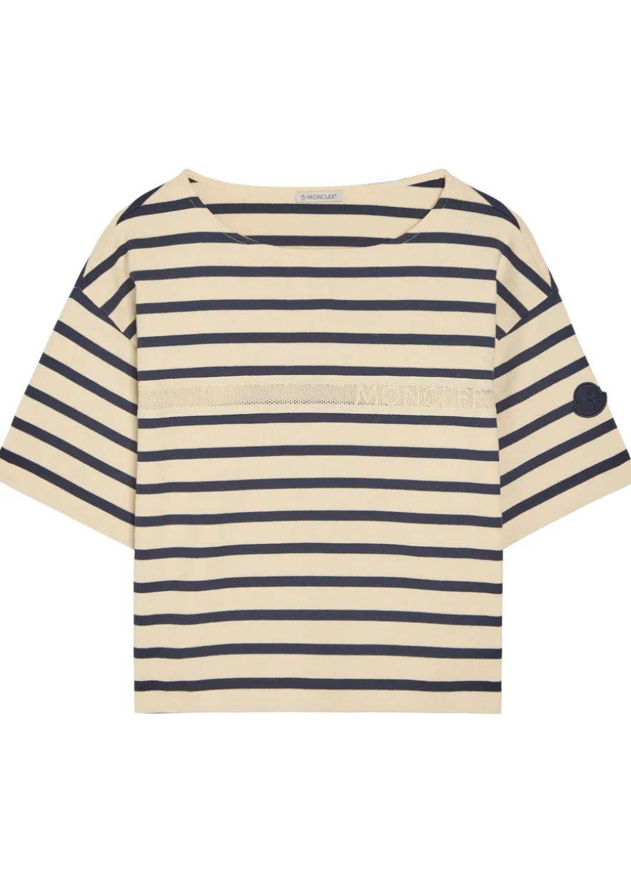 Striped cotton T-shirt