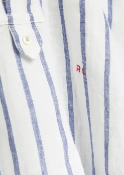 Striped linen shirt