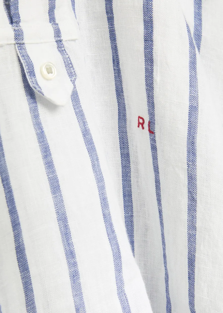 Striped linen shirt