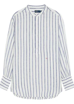 Striped linen shirt