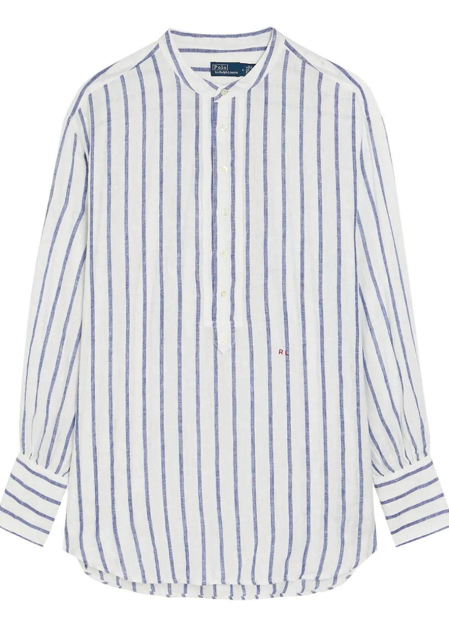 Striped linen shirt
